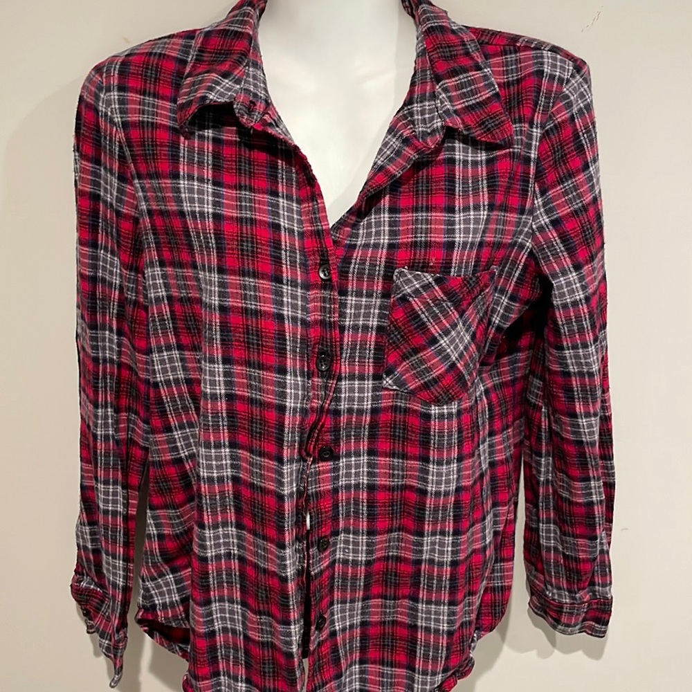 Atewell Flannel Top M